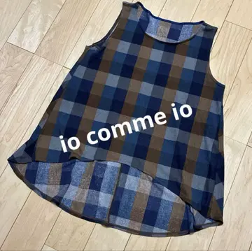 io comme io 이오콤이오 슬리브리스 튜닉