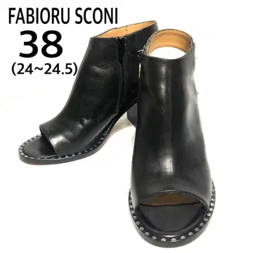 파비올루스콘니 FABIO RUSCONI 가죽 샌들 오픈 토