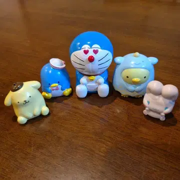 도라에몽 폼폼푸딩 턱시도 샘 스미코구라시 마스코트 세트