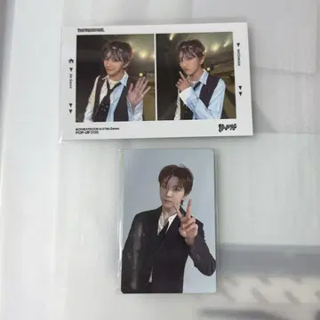 BOYNEXTDOOR No Genre 팝업 운학 트레이딩 카드 혜택