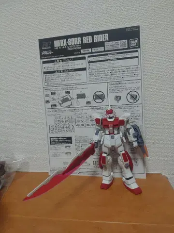 1/144HG 레드 라이더 완제품 동시 300엔 할인