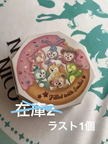 닷피 프렌즈 필드 위드 조이 도넛 헤어 클립 미개봉 새상품