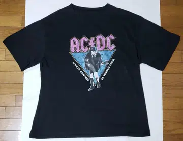 AC/DC '79 WORLD TOUR 블랙 티셔츠