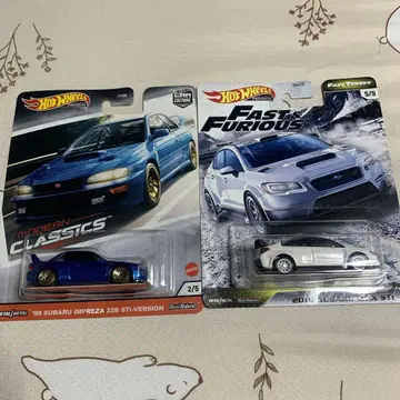 핫휠 스바루 임프레자 & WRX STi