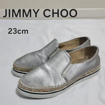 JIMMY CHOO 지미추 에스파드리유 슬립온 23cm