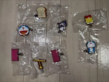 도라에몽 캡슐 헤어 클립 앞머리 클립 가챠 캡슐 토이