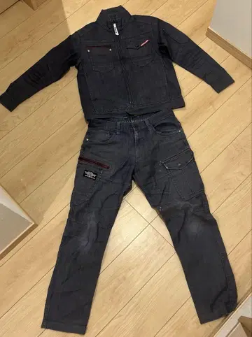 BURTLE 작업옷 상하의 셋업