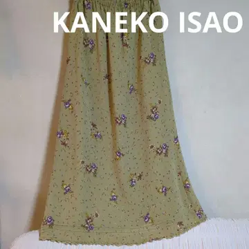 KANEKO ISAO 부케 패턴 스커트