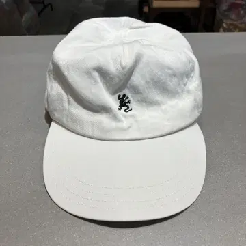 agnes b. PARIS 자수 캡 애니에스 베이 화이트