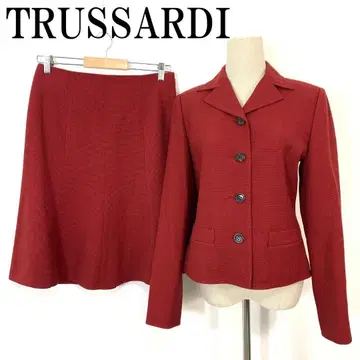 TRUSSARDI 트루사르디 스커트 셋업 레드 42 B9187