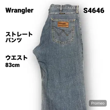 [즉시 구매 OK] Wrangler 스트레이트 팬츠 32인치 블루
