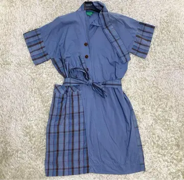 Vivien Westwood 변형 원피스 파란색