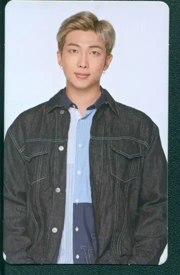 BTS RM 카드 지갑 봉입 트레이딩 카드