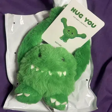 새상품 INSTINCTOY HUG YOU 봉제 인형 펜던트 NATURE