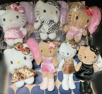 산리오 헬로키티 마스코트 키링 세트