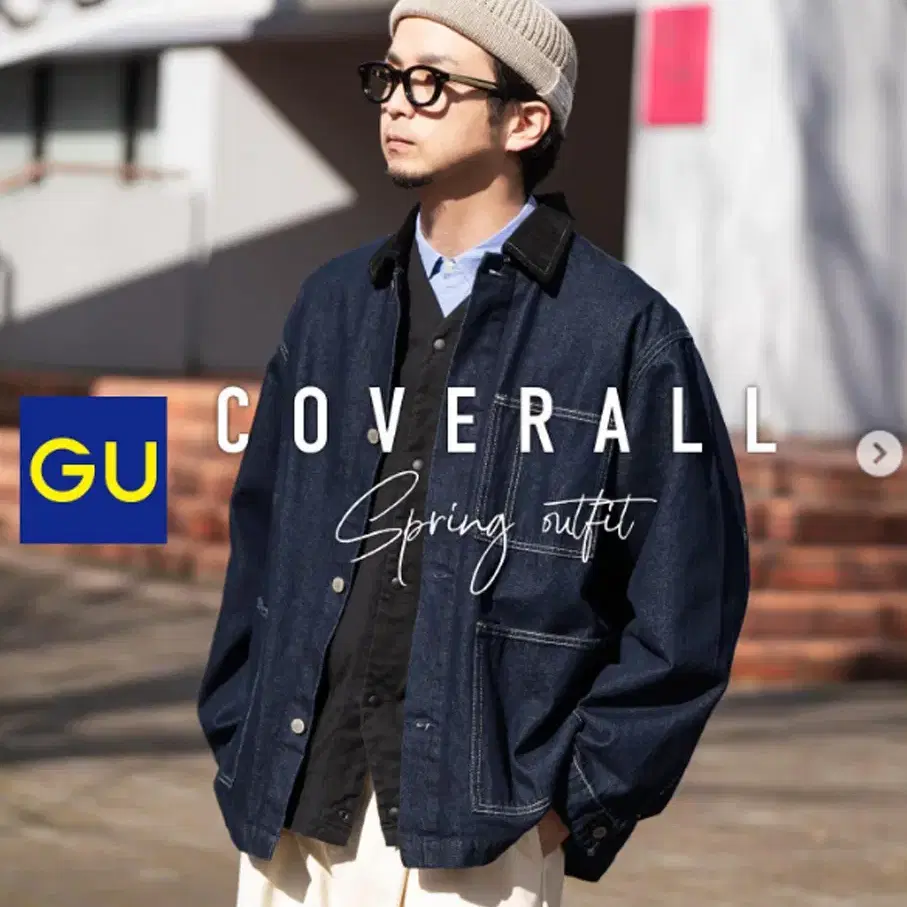 ★GLOWNY★G TWILL WORK JACKET (NAVY)★正規品/韓国直送料込 OUTWEAR - GLOWNY