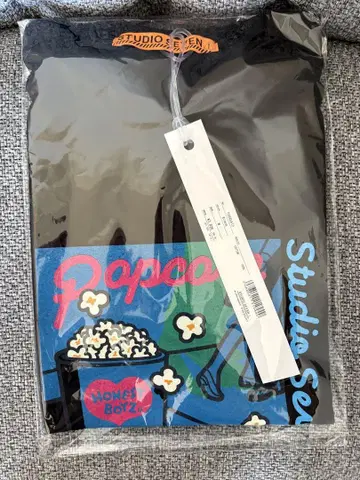 STUDIOSEVEN HBZ x SVN Popcorn Tee M 사이즈