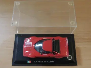 Lancia Stratos 미니카 빨간색