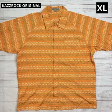 새상품급 KAZZROCK ORIGINAL 카즈록 올 패턴 반팔 셔츠