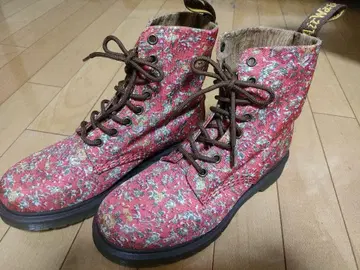 Dr. Martens 꽃무늬 엔지니어 부츠 6 UK