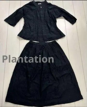 Plantation 플랜테이션 스커트 셋업 사이즈 M