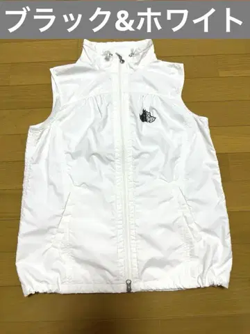 블랙 앤 화이트 레이디스 베스트 L