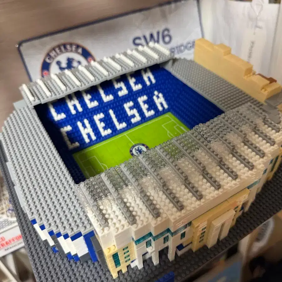 Chelsea Stamford Stamford Bridge Stadium Lego Chelsea Stamford
