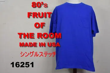 80년대 포켓 티셔츠 싱글 스티치 USA제 16251 빈티지
