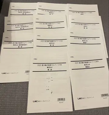 2025 미야구치식 특별 사레벤제 설명서 전 15권