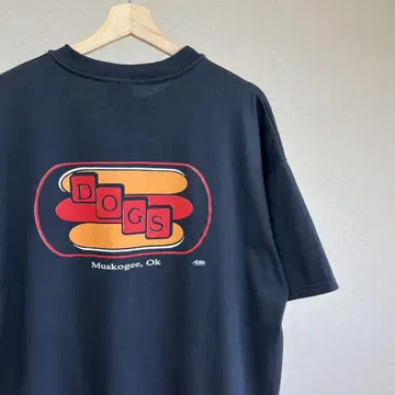 90s 00s USA 구제 의류 블랙 프린트 티셔츠 XL 사이즈 빈티지