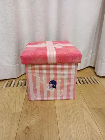 최애의 아이 뚜껑이 있는 접이식 수납 박스