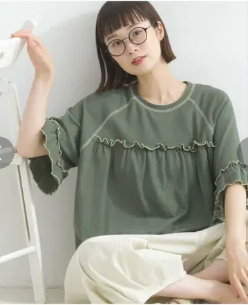 lupilien 루피리안 접촉 냉감 배색 티셔츠