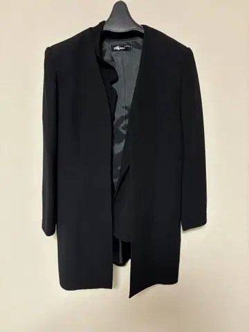 Elegance 블랙 롱 자켓