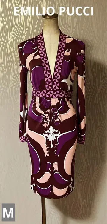 EMILIO PUCCI 에밀리오 푸치 긴팔 원피스