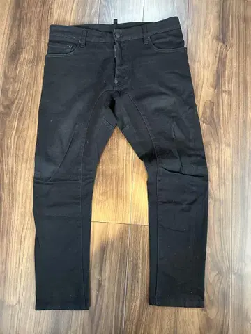 Dsquared2 디스퀘어드 블랙 데님 52
