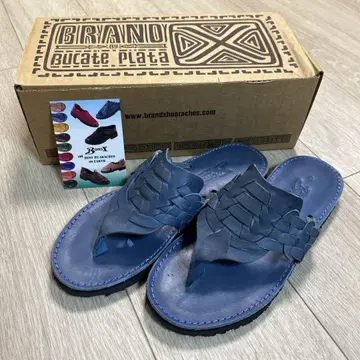 BRAND X 가죽 샌들 6 브랜드 X 쪼개지다 데님