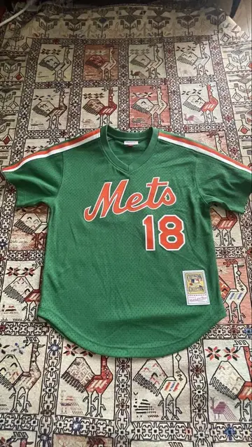Mets 18 티셔츠 그린 Mitchell & Ness