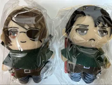 진격의 거인 극장판 봉제 인형 키링