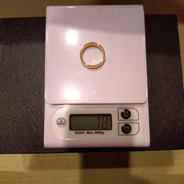 골드 컬러 반지 18g 13호