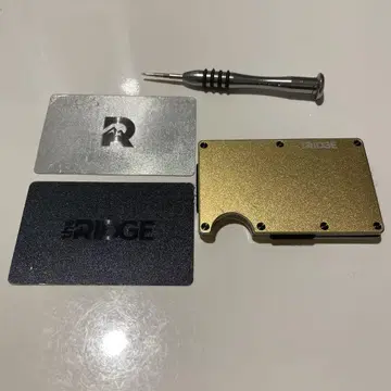theRidge 골드 머니 클립 더 리지