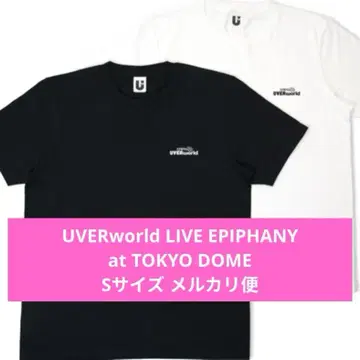 UVERworld 도쿄돔 티셔츠 화이트 블랙 EPIPHANY