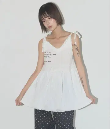 [택 포함] FANCY CLUB DREAMY SHEER DRESS