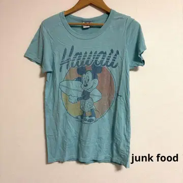 Junk Food Hawaii 미키마우스 티셔츠 정크푸드