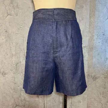 Ron Herman 린넨 데님 하프 팬츠