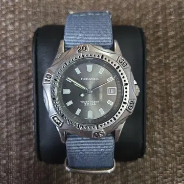 CASIO OCEANUS OC-700 손목시계 작동품 다이버스 빈티지