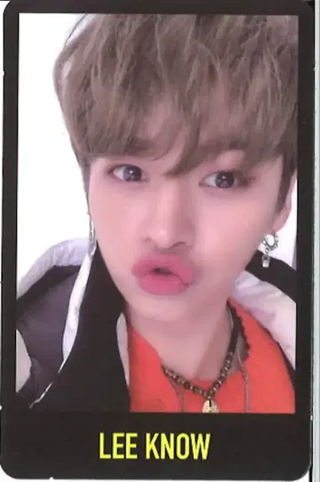 StrayKids LeeKnow MIROH 검은색 테두리