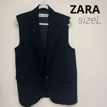 자라 블랙 베스트 L 사이즈