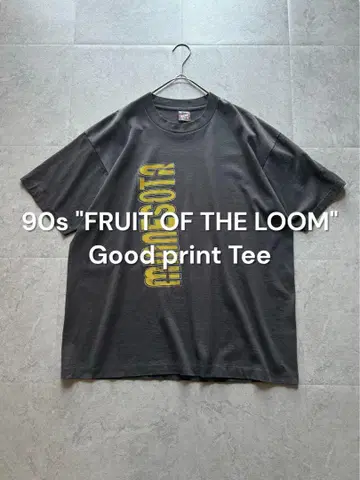90s USA제 미네소타 싱글 스티치 티셔츠 페인트