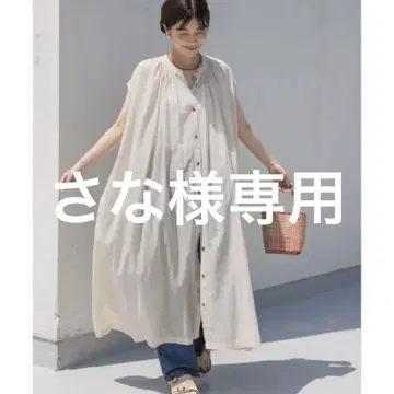 URBAN RESEARCH DOORS 슬리브리스 원피스 24SS