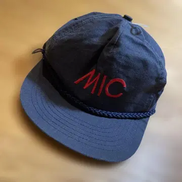 Used USA제 네이비 코튼 캡 MIC 자수 네이비 캡